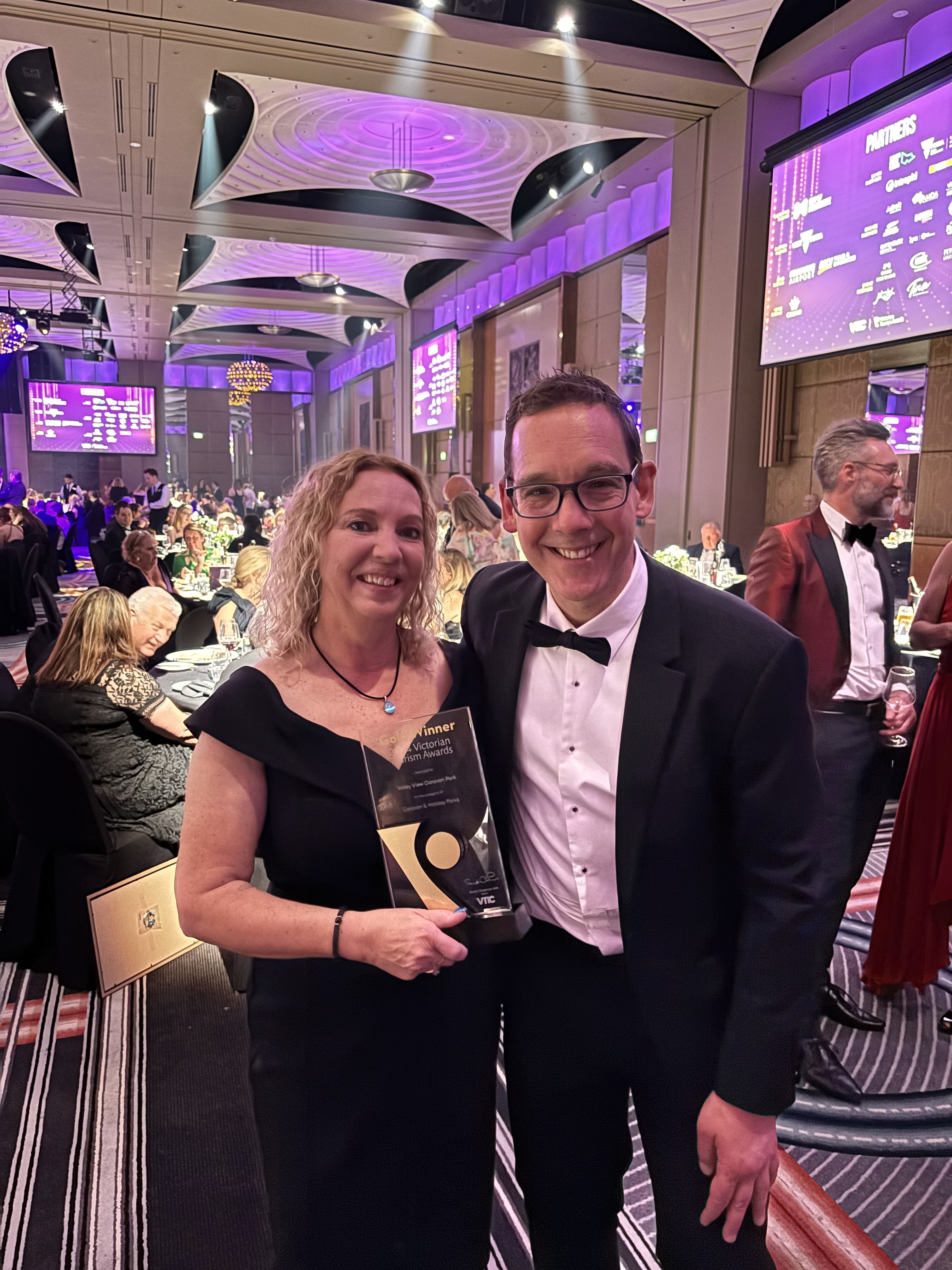 Winner 2024 Victorian Tourism Awards best Caravan and Holiday Park